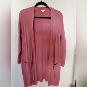 J Jill Long Cardigan with Pockets